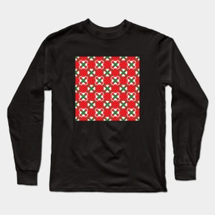 Christmas greeting pattern Long Sleeve T-Shirt